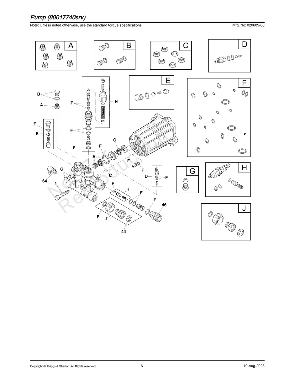 BRIGGS AND STRATTON, 020689-00, IPL.6